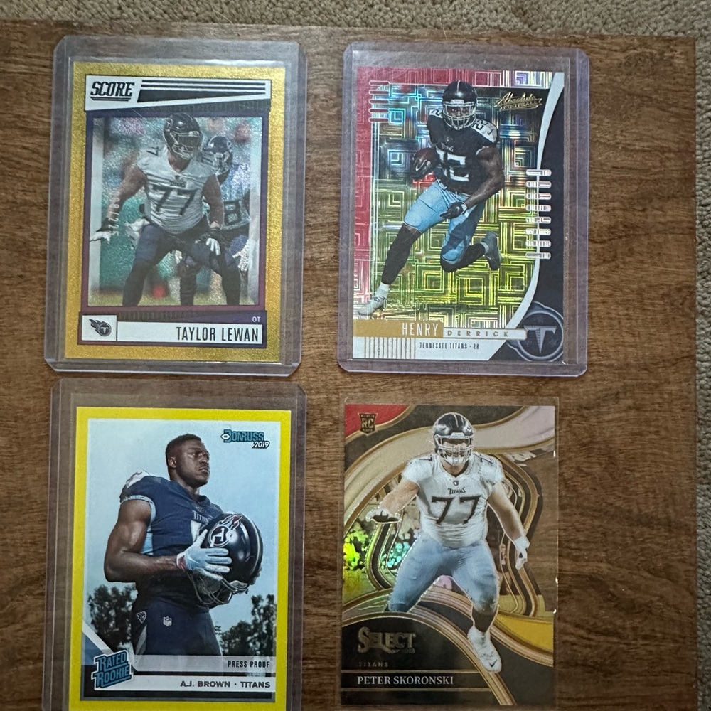 Panini NFL Trading Cards - Multicolor Set